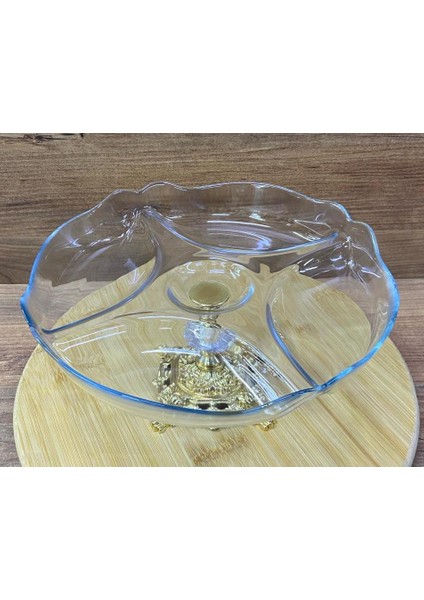 Gold Ayaklı Çerezlik Kahvaltılık Sunumluk fiyatları