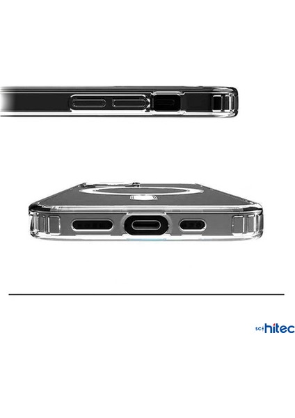 iPhone 11 Pro Magsafe Özellikli Şeffaf Kılıf