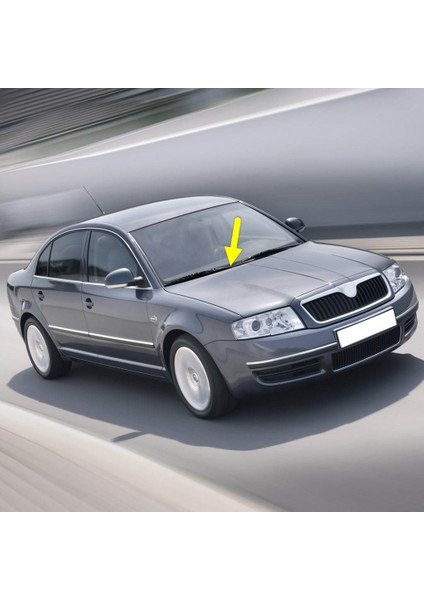 Skoda Superb 2006-2007-2008 Ön Cam Sağ Silecek Kolu 3B1955410