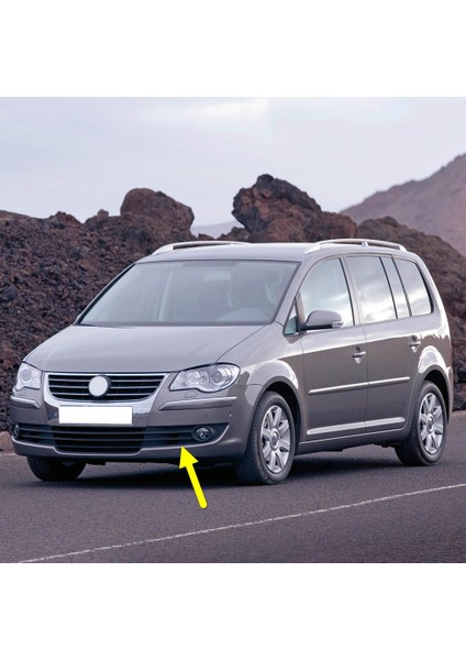 Vw Touran 2009-2010 Ön Tampon Sol Sis Farı Çerçevesi 1T0853665K