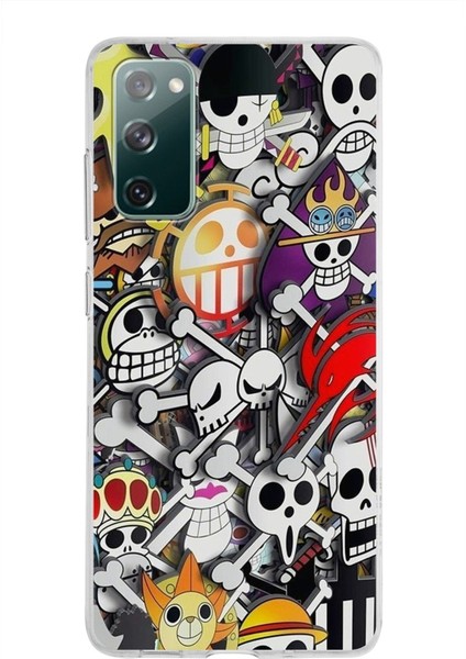 Samsung Galaxy S20 Fe Kapak Anime Tasarımlı Şeffaf Süper Silikon Kılıf