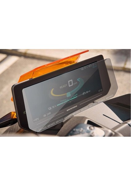 Bmw Ce 04 Motosiklet 10.25 Inç Dijital Gösterge Uyumlu Nano Ekran Koruyucu Film