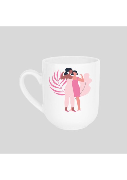 Kadın Temalı Kupa Bardak 52