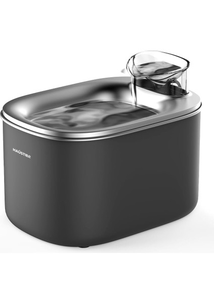 WF007L Otomatik Kedi Su Sebili, 3.5lt Geniş Hazne, Bpa Içermez, Metal Üst Tabla, Ultra Sessiz