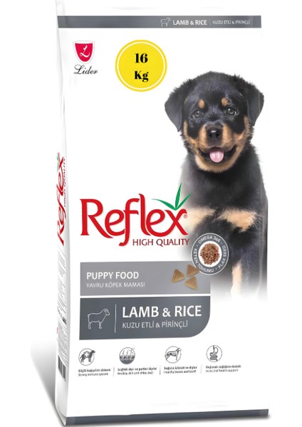 Puppy Kuzu Etlı Yavru Köpek Maması 15+1 kg