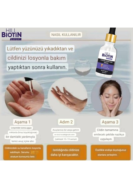 C Vitamini & aydınlatıcısivilce karşıtıyüzSerum 30ml