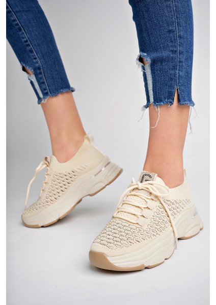 Kadın Taş Detaylı Sneakers Spor Ayakkabı fiyatları