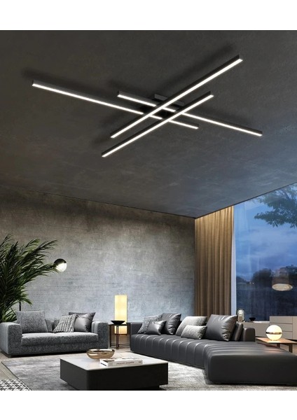 Siyah 105X105CM 4000k Işık, Kumandalı, LED Tavan Lambası, avize, modern Aydınlatma, dekoratif Işık fiyatları