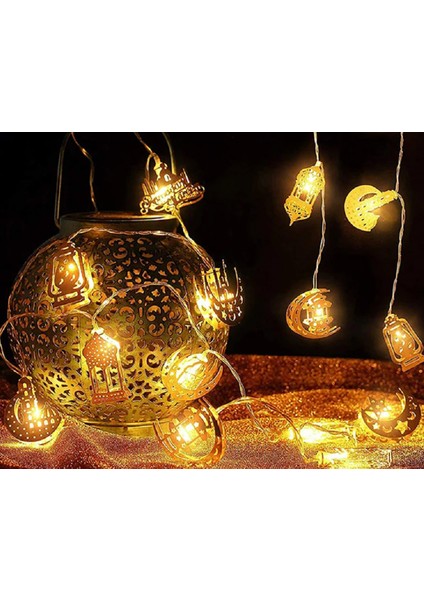 Dekor Ramazan Süsleme Işığı Gün Işığı Sarı Yaldız fiyatları