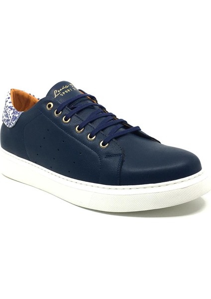 Deri Ortopedik Erkek Rahat Günlük Büyük Numara Sneaker Ayakkabı 40-50