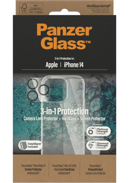 3 In 1 Protection Pack Apple iPhone 14