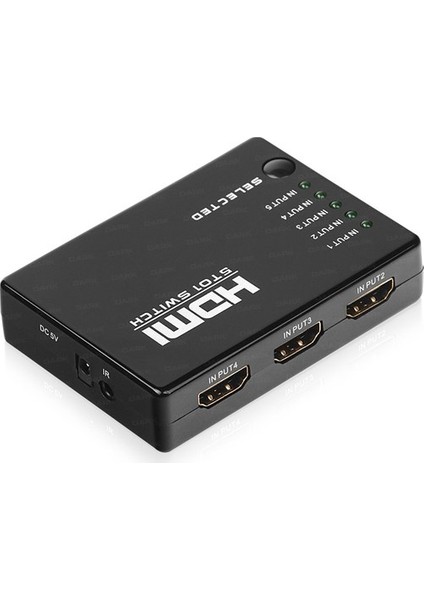 DK-HD-SW4X1 4 Port HDMI Çoklayıcı Matrıx Swıtch Uzaktan Kumandalı