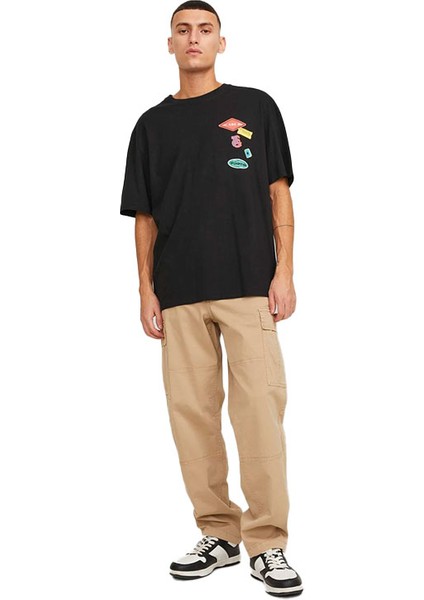 Jordecal Tee Ss Crew Neck Tg Ln