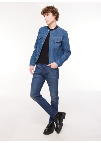 Normal Bel Slim Tapered Siyah Erkek Denim Pantolon DT10365_TIM Slim Tapered Fit Normal fiyatları