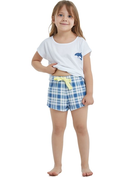 Kız Çocuk Pijama Takımı 60436 - Beyaz fiyatları