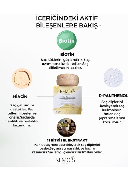 Biotin Onarıcı Bakım Şampuanı Itır & Portakal 100 gr