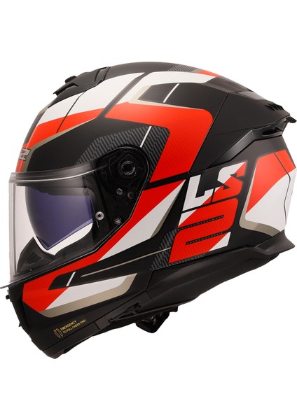 Stream 2 Road Full Face Motosiklet Kaskı Beyaz Kırmızı Mat Siyah modelleri