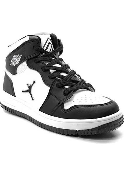 Haykat Beyaz Siyah Bağlı Bilekli Anatomik Genç Erkek Çocuk Spor Ayakkabı fiyatları