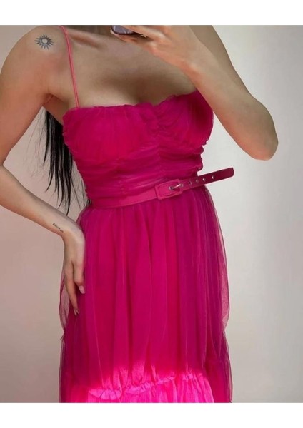 Tulle Dress Gece Elbisesi modelleri
