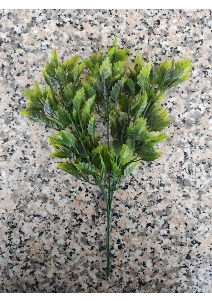 1 Adet Şimşir Yapay Çiçek Ev Dekorasyon Aranjman Dekor Balkon 30 cm