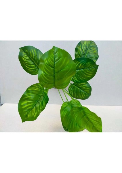 Yapay Salon Çiçeği Difenbahya 12 Dallı 52 cm -Difenbahya