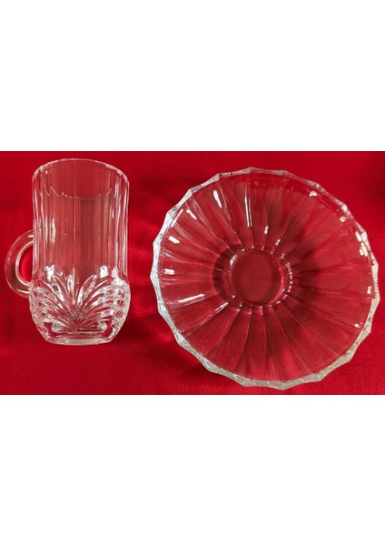 6'lı Cam Likör Bardak Aurea Demitasse Royal Crystal Rock %24 Kurşun Kristal Italya Küçük Fincan fırsatları