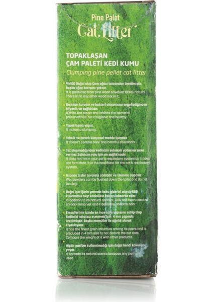 Topaklaşan Çam Peleti Kedi Kumu fiyatları