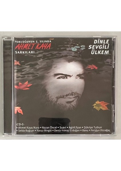 Ahmet Kaya Şarkıları Dinle Sevgilim Ülkem 1 CD (Orjinal Dönem Baskı)