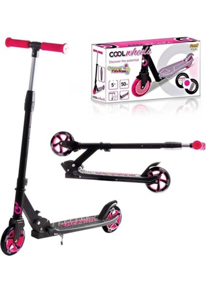 2 Cool Wheels 8 Yaş 2 Tekerlekli (100KG) Pembe