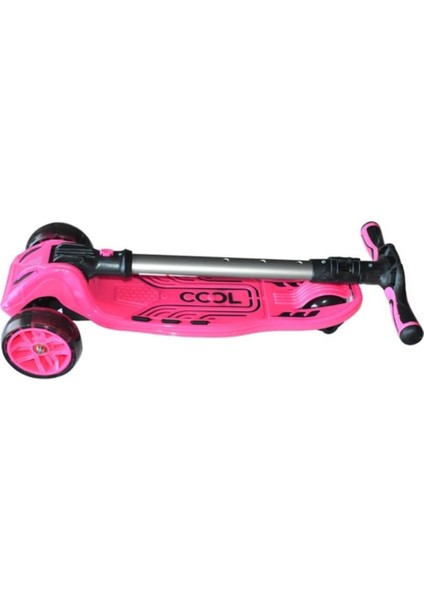 Pembe Cool Wheels 6 Yaş Üstü Maxi Katlanır Twist 3