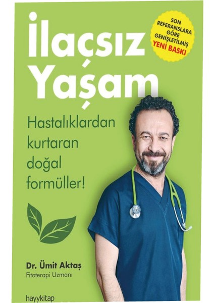 Alfa Kalem + Ilaçsız Yaşam + Bitkisel Kürlerle Ilaçsız Te-Davi Ümit Aktaş 2 Kitap Set--Moda