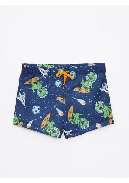 LC Waikiki Lcw Kids Baskılı Hızlı Kuruyan Erkek Çocuk Boxer Mayo