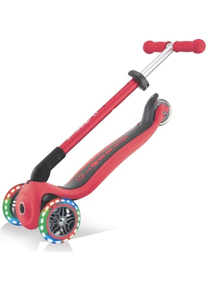 Kırmızı Primo Katlanabilir Işıklı Kırmızı Çocuk Scooter 3 fırsatları