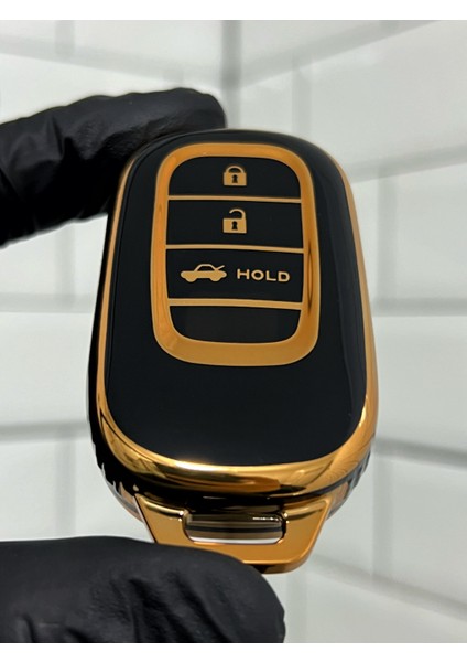 Honda Civic Crv Hrv Accord Smart Nano Anahtar Kılıfı Siyah modelleri