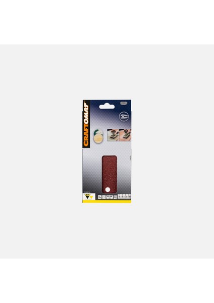 Tekno Trust Craftomat Titreşimli Zımpara 93X186 mm Set (Cırtlı+Delikli)