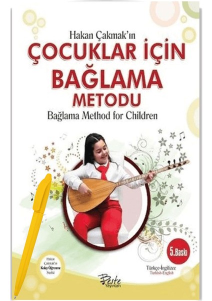 Hakan Çakmak 2 Kitap Set-Bağlama Düzenine Göre Türkü Notaları+Çocuklar Için Bağlama Metodu