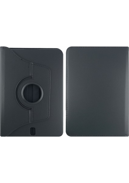 Ziyapaşateknoloji Samsung Galaxy T820 Tab S3 Uyumlu 360 Kapaklı Tablet Kılıf (Siyah)