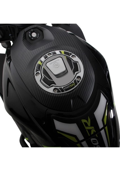 Cf Moto 250 Sr 2020-2024 Uyumlu Tank Pad Seti Sarı