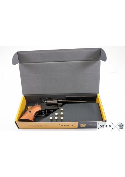 Koleksiyon Grubu-Cal.45 Peacemaker Revolver 4,75", Wıth 6 Bullets, Usa 1873-JDNX1-1186-N