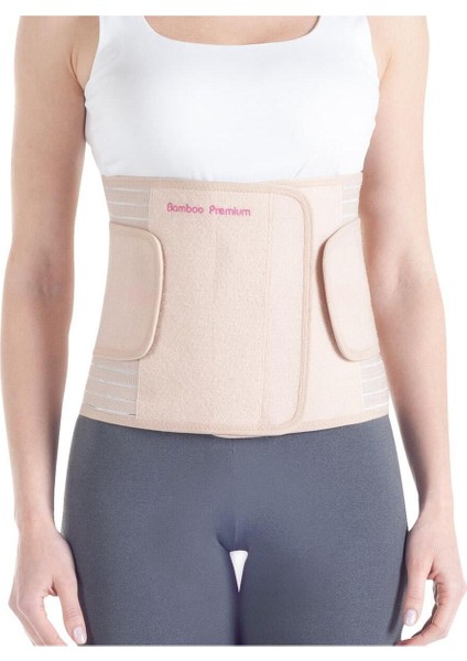 Tekno Trust 100 Bamboo Premium Doğum Sonrası Korse Ten 140 Slip 111 Type 1 Bej Orta Tekli