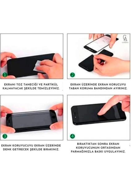 Samsung Galaxy A15 Temperli Cam Ekran Koruyucu Ve Kamera Lens Koruyucu Seti