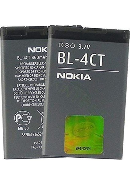 Nokia Axya Nokia Bl-4ct Uyumlu Pil Batarya