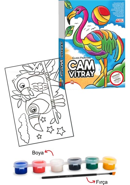 Sepeti Cam Vitray Boyama Sanatı, Glass Painting