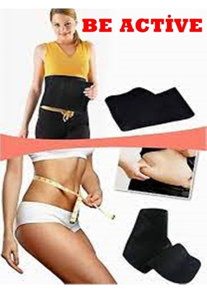 Tekno Trust Siyah Termal Sauna Kemer Neopren Bel Korse Sporcu Kemer Zayıflama Kemeri 105 cm X15 cm Spor