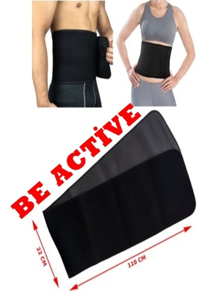 Tekno Trust Siyah Termal Sauna Kemer Neopren Bel Korse Sporcu Kemer Zayıflama Kemeri 105 cm X15 cm Spor