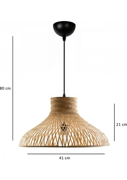 Rio Orjinal Bambu Exclusive Sarkıt Avize AYD-3673