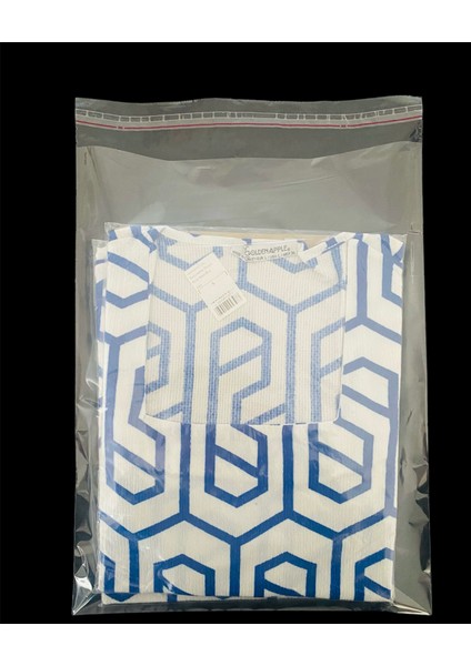50 Adet 30*45 Cm Bantlı Yapışkanlı Şeffaf OPP Jelatin Poşet (30*40+5 Cm)