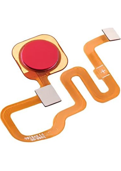Xiaomi Note 6 Pro Parmak Izi Okuyucu Flex Kırmızı