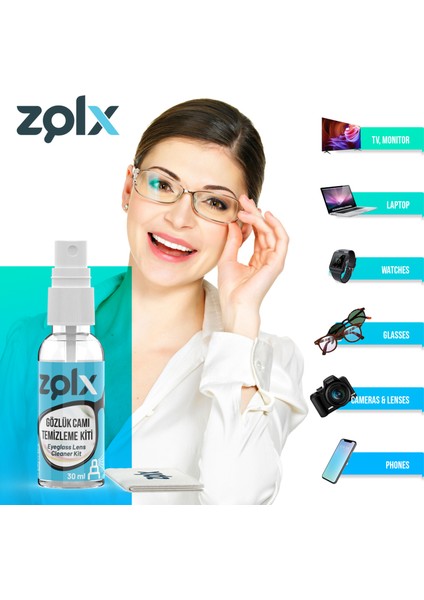 30ML Gözlük Camı Temizleme Kiti Ikili Set fırsatları