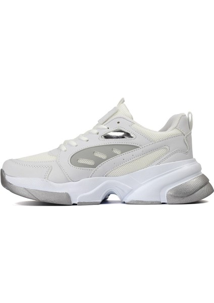 Vientto Bağcıklı Kadın Spor Sneaker Ayakkabı Siyah Beyaz 3404 modelleri